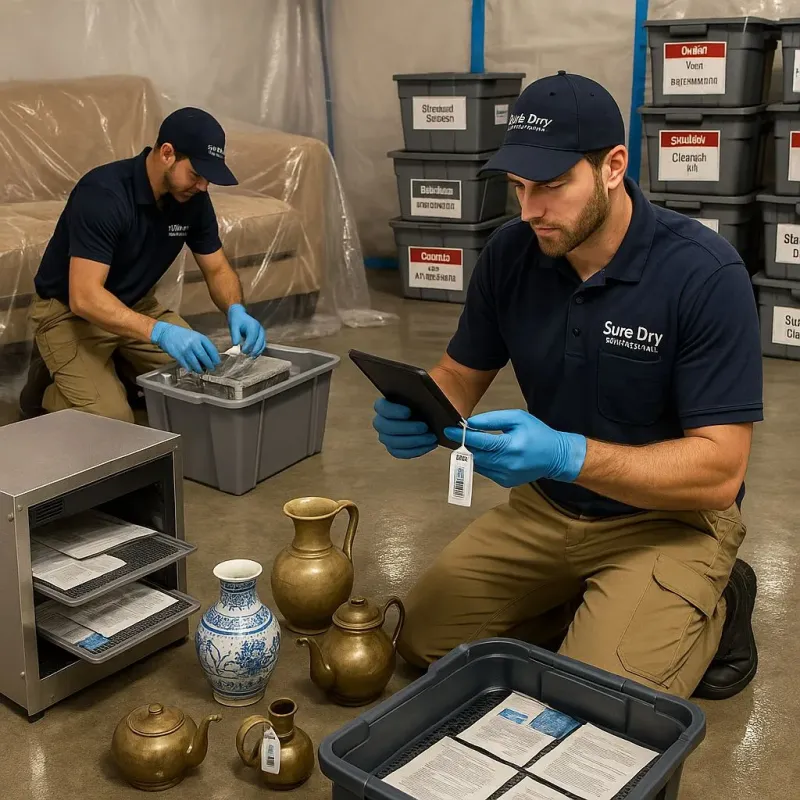 Content Protection and Restoration process in Edgard, LA