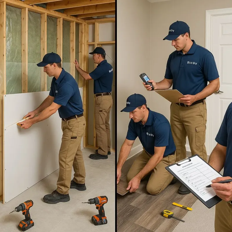 Repairs and Reconstruction process in Edgard, LA